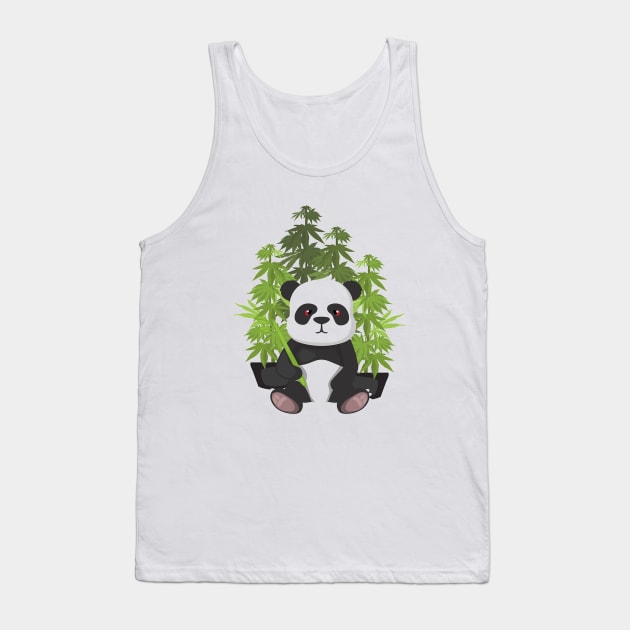 Panda Tank Top by Schmidt